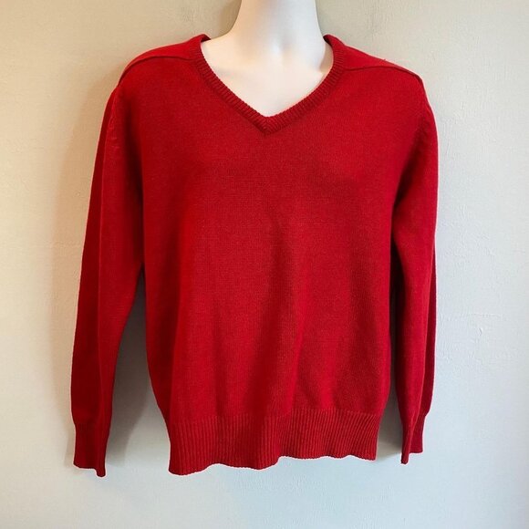 Jack Nicklaus by Puritan Red Sweater Mens Large - Picture 3 of 9